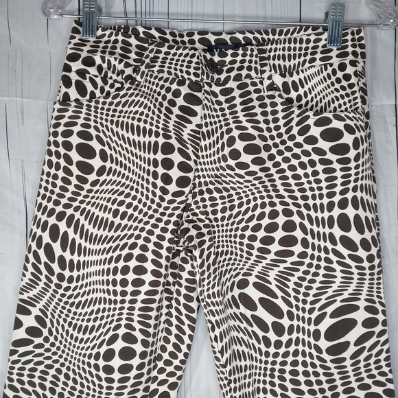 Motel Jopan Trouser Optic Polka Pants Size XS NWT - Picture 3 of 15